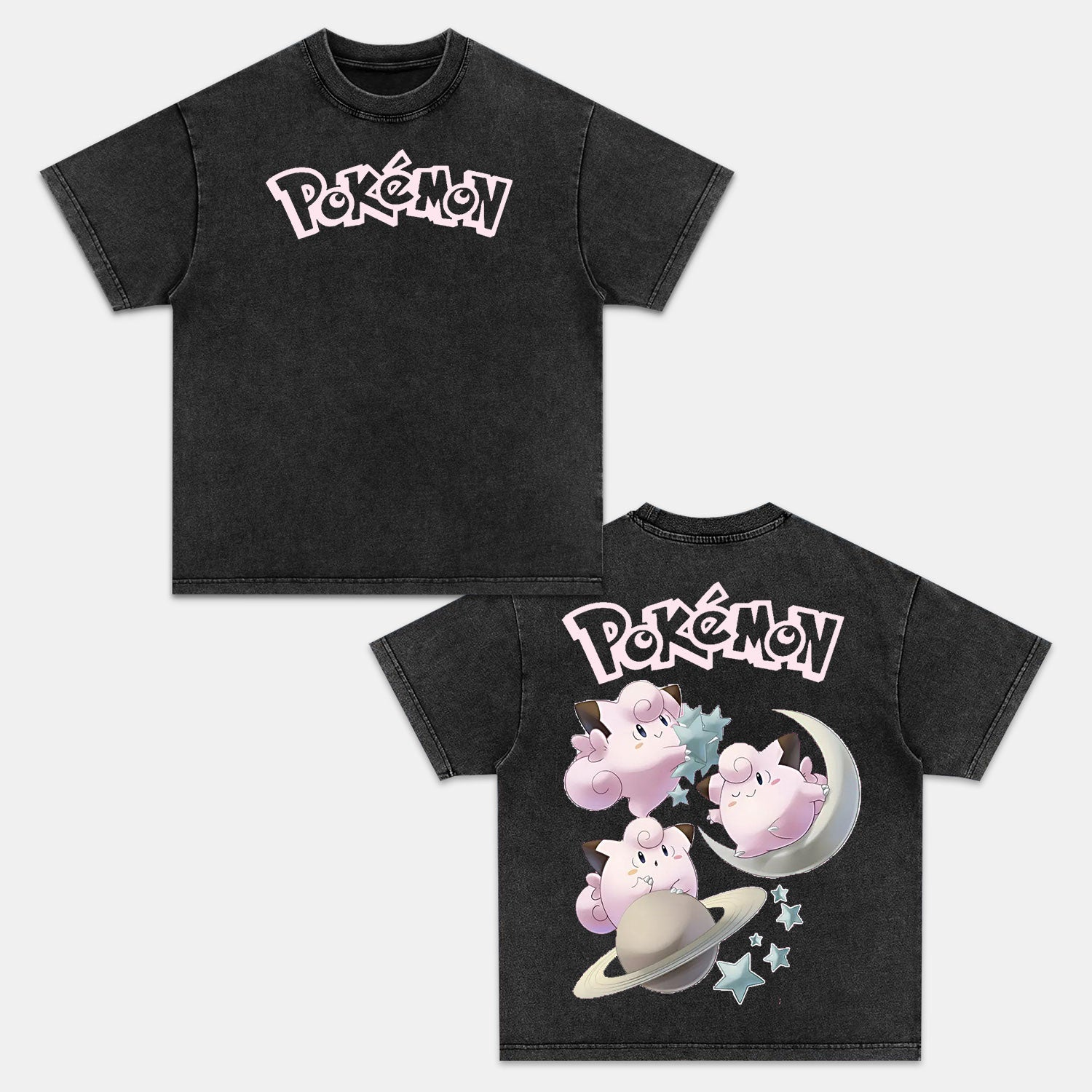 Unisex Anime Inspired Vintage T-Shirt