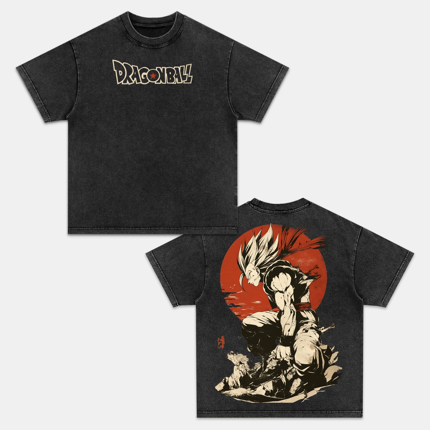 Unisex Anime Inspired Vintage T-Shirt