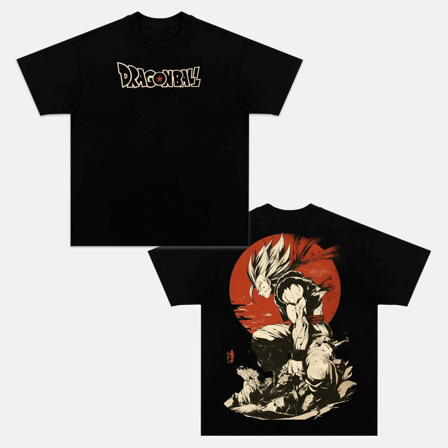 Unisex Anime Inspired Vintage T-Shirt-comicclothing