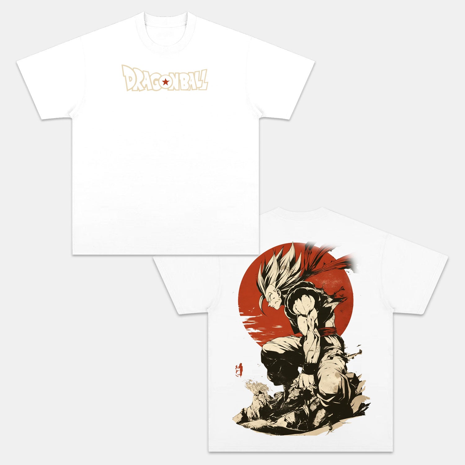 Unisex Anime Inspired Vintage T-Shirt