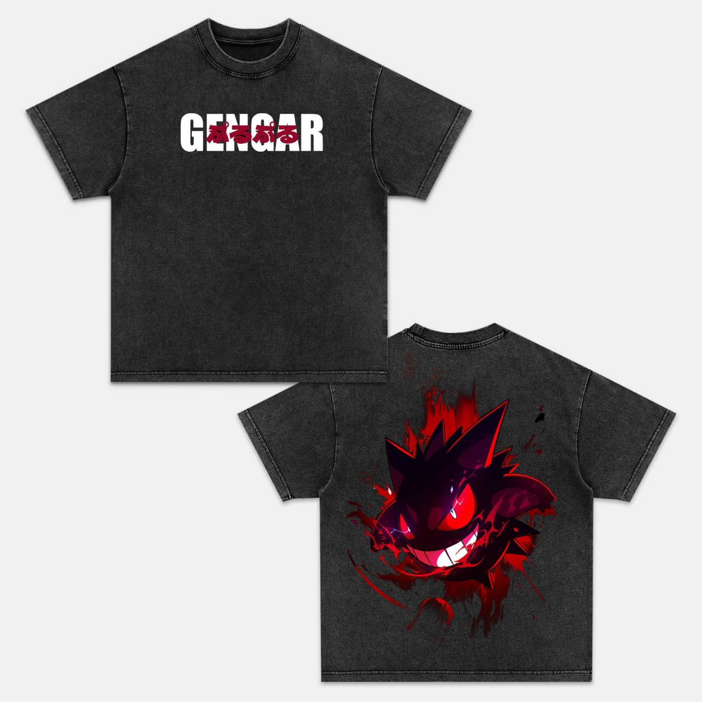 Unisex Anime Inspired Vintage T-Shirt-comicclothing