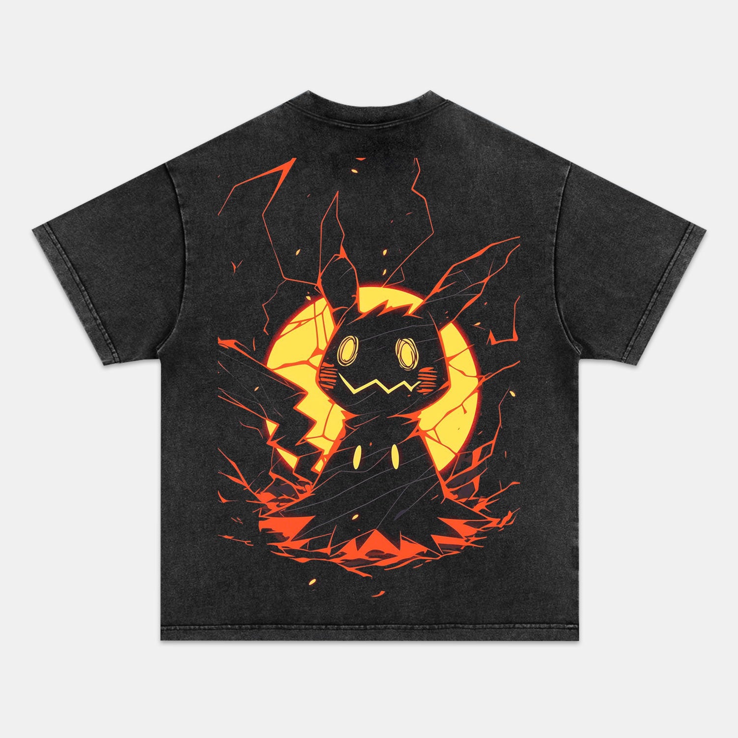 Unisex Anime Inspired Vintage T-Shirt-comicclothing