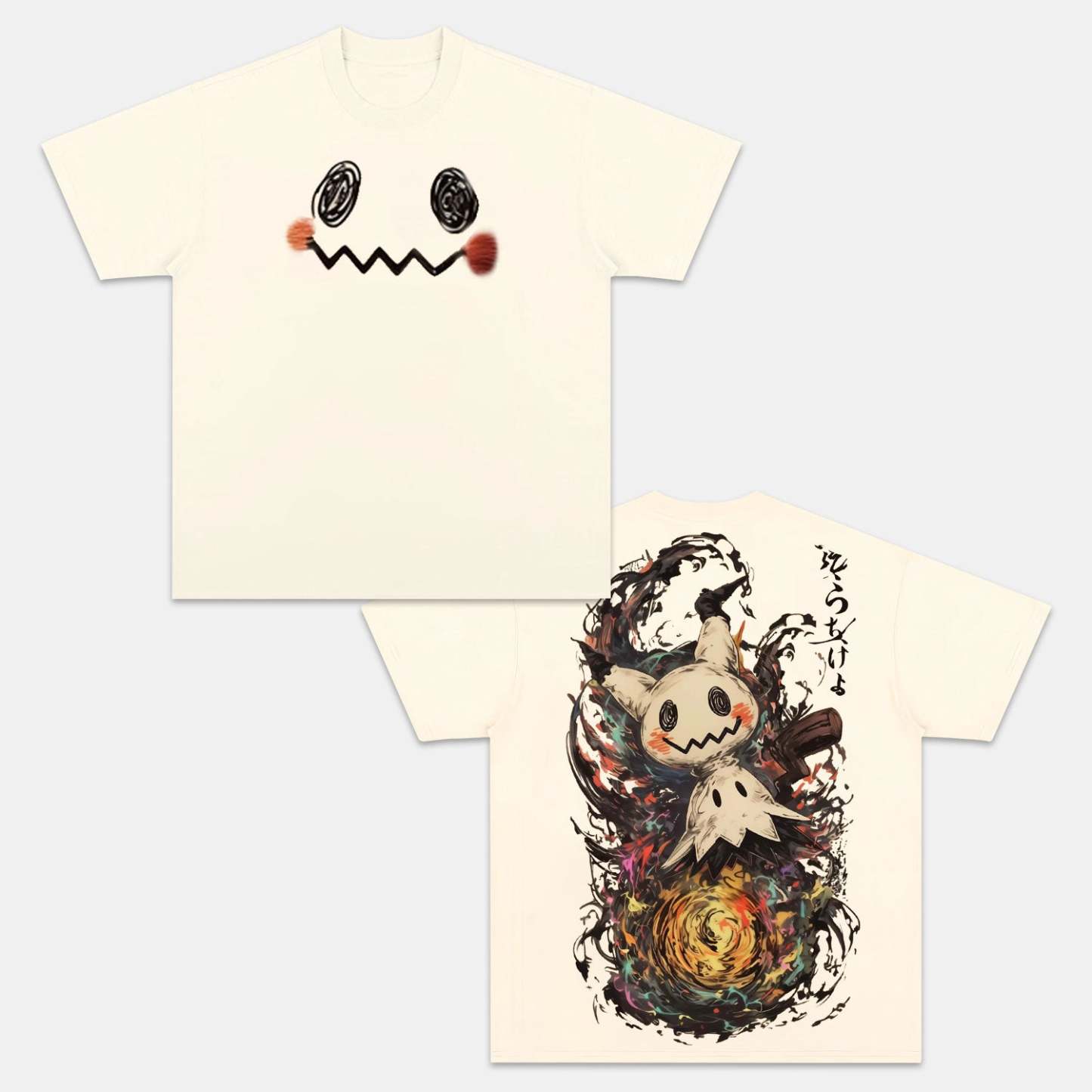 Unisex Anime Inspired Vintage T-Shirt-comicclothing