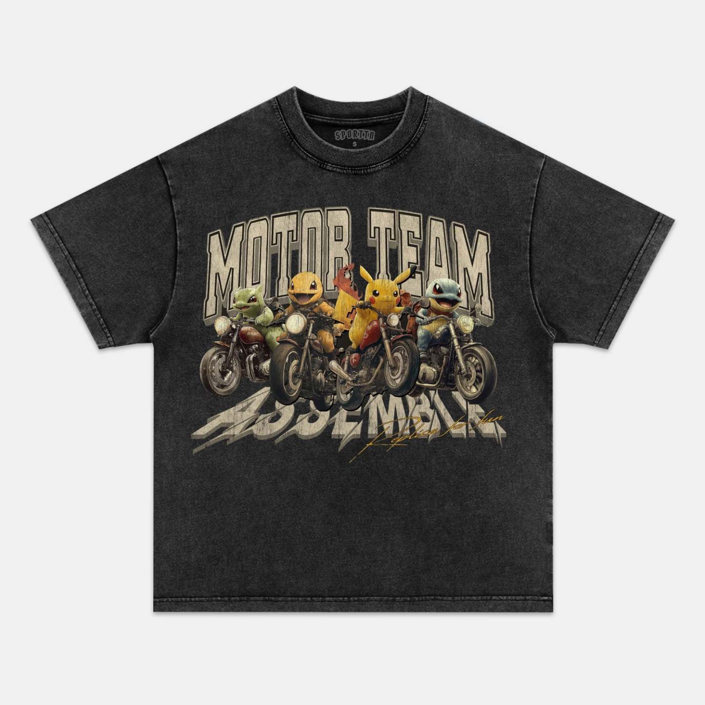 Unisex Anime Inspired Vintage T-Shirt-comicclothing