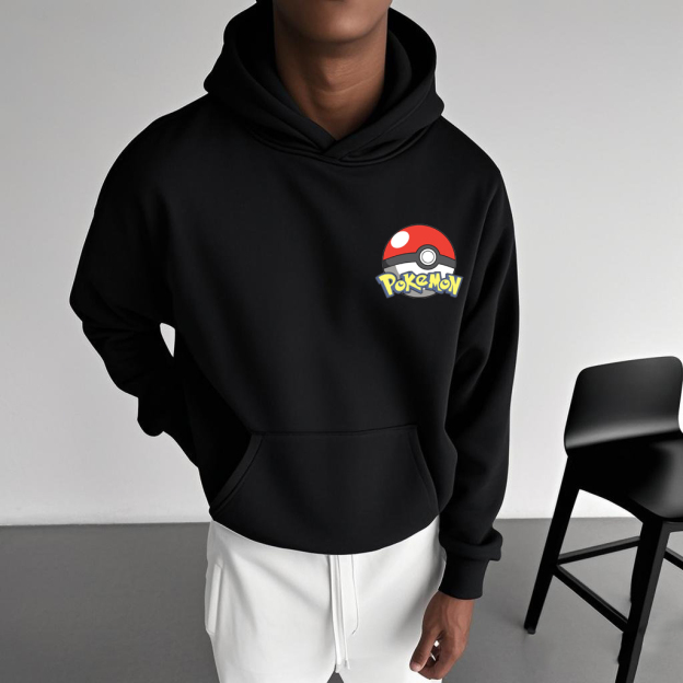 Unisex Anime Graphic Streetwear Vintage Hoodie