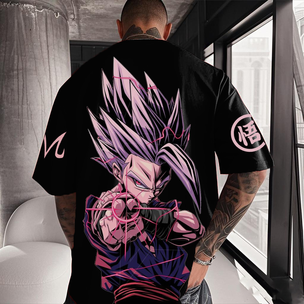 Vintage Unisex personality Cartoon T-Shirt