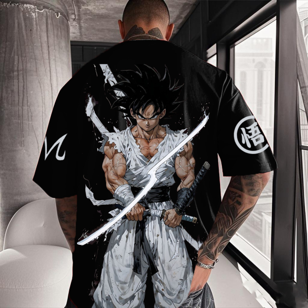 Vintage Goku Cartoon T-Shirt