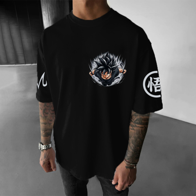 Vintage Goku Cartoon T-Shirt