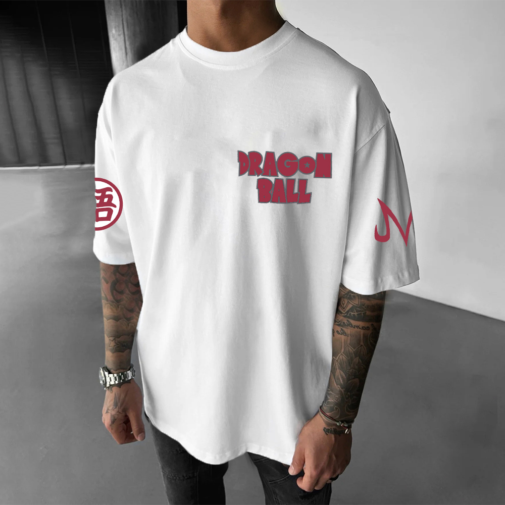 Fashion Cartoon Gohan short sleeved T-Shirt