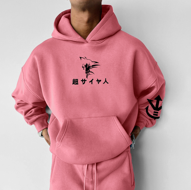 Unisex Anime Graphic Streetwear Vintage Hoodie