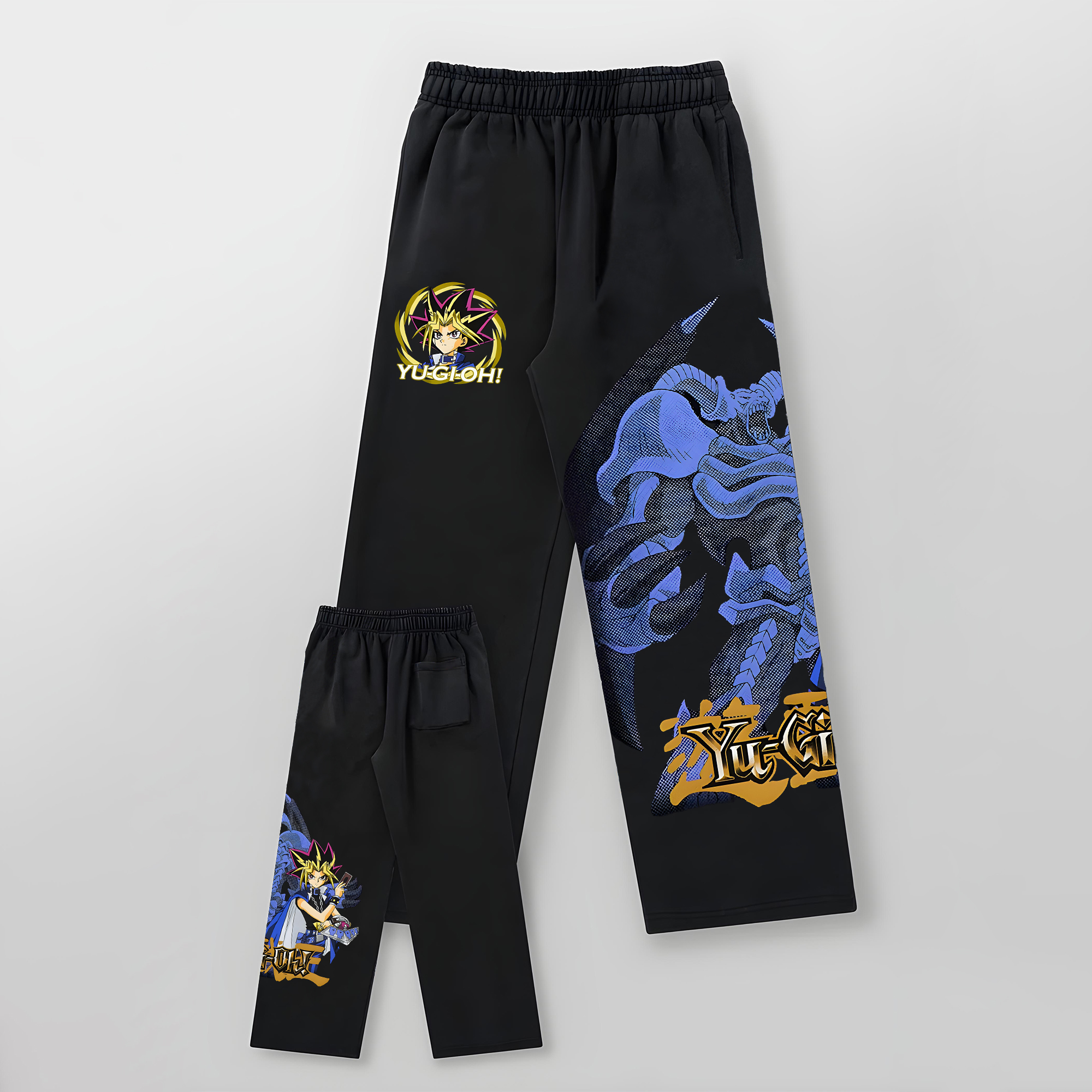 Unisex "Yu-Gi-Oh!" Game Anime Graphic Print Pants