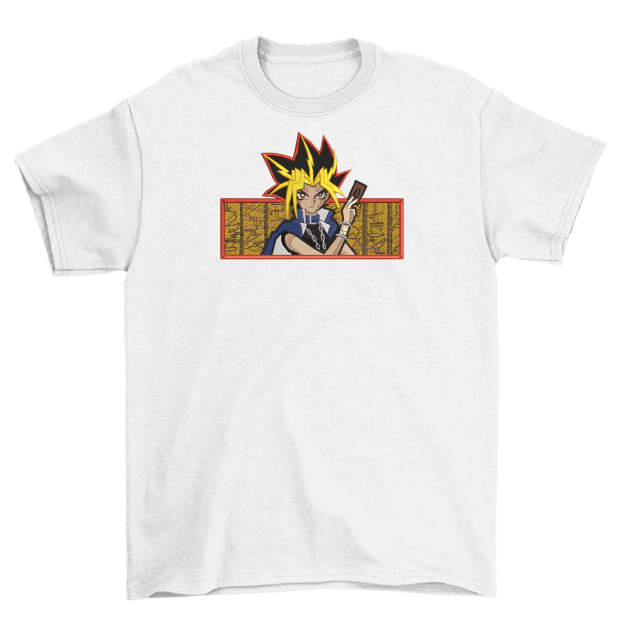 Unisex "Yu-Gi-Oh!" Anime Embroidered Top
