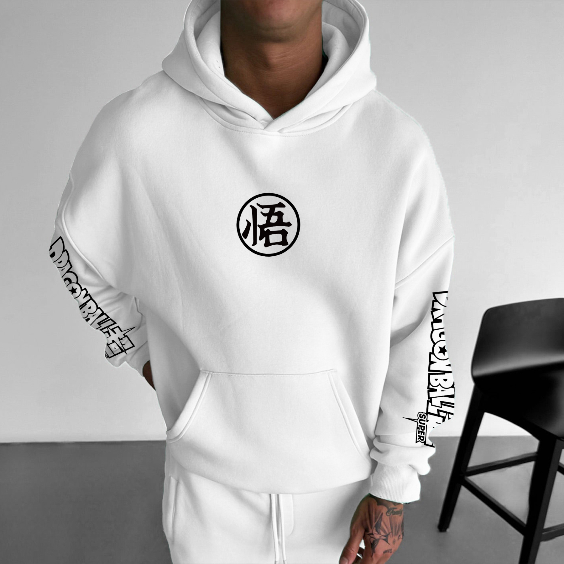 Unisex Anime Graphic Streetwear Vintage Hoodie