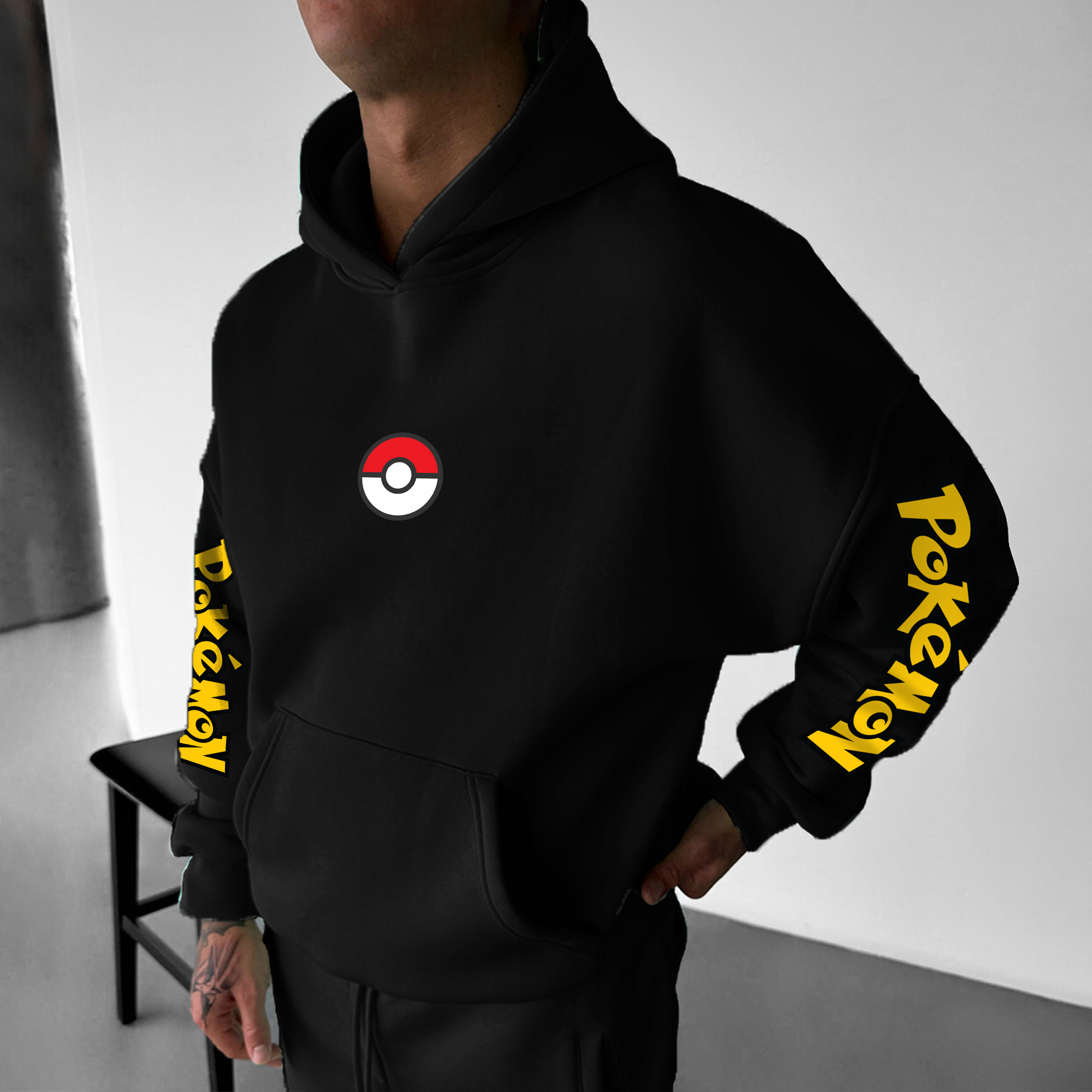 Unisex Anime Graphic Streetwear Vintage Hoodie