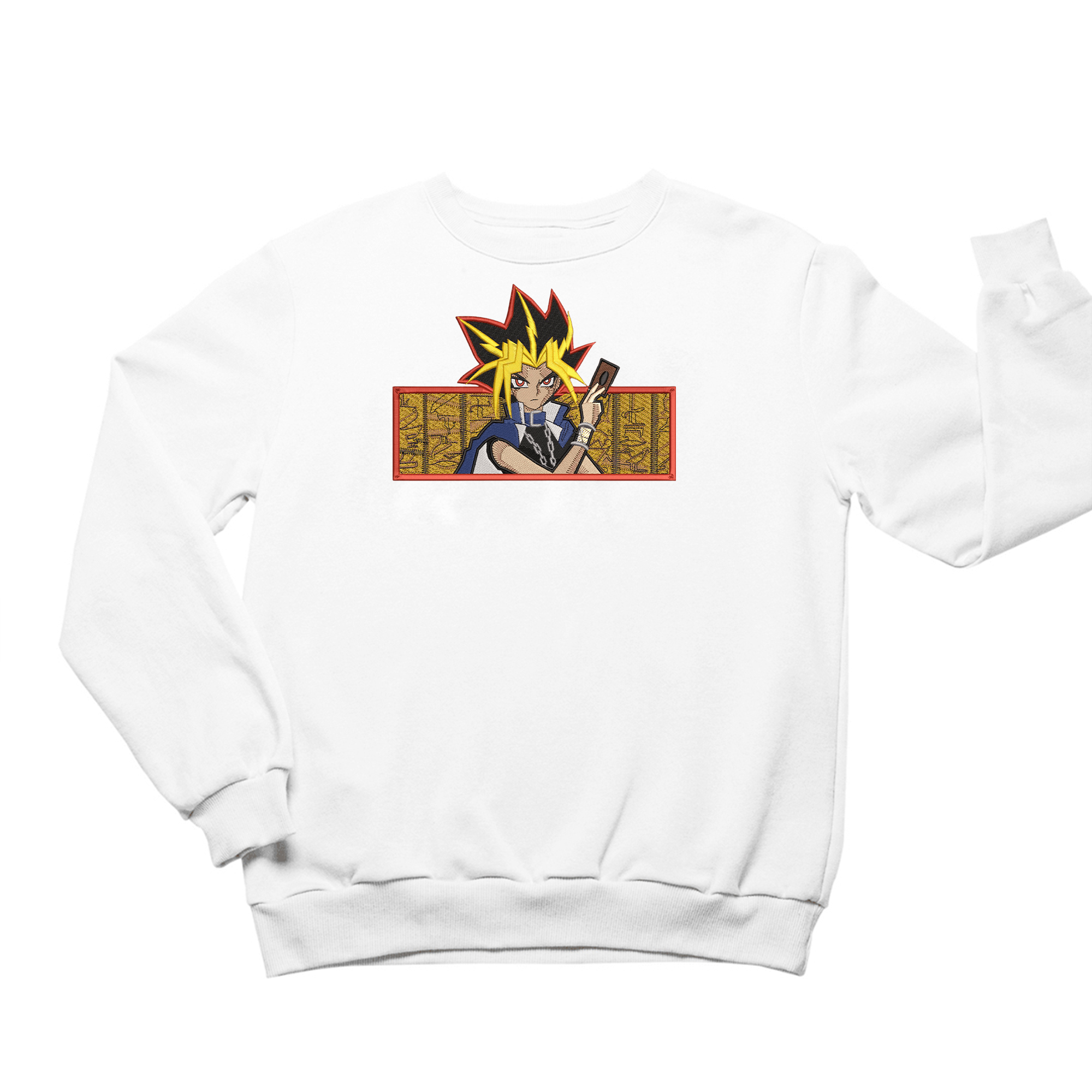 Unisex "Yu-Gi-Oh!" Anime Embroidered Top