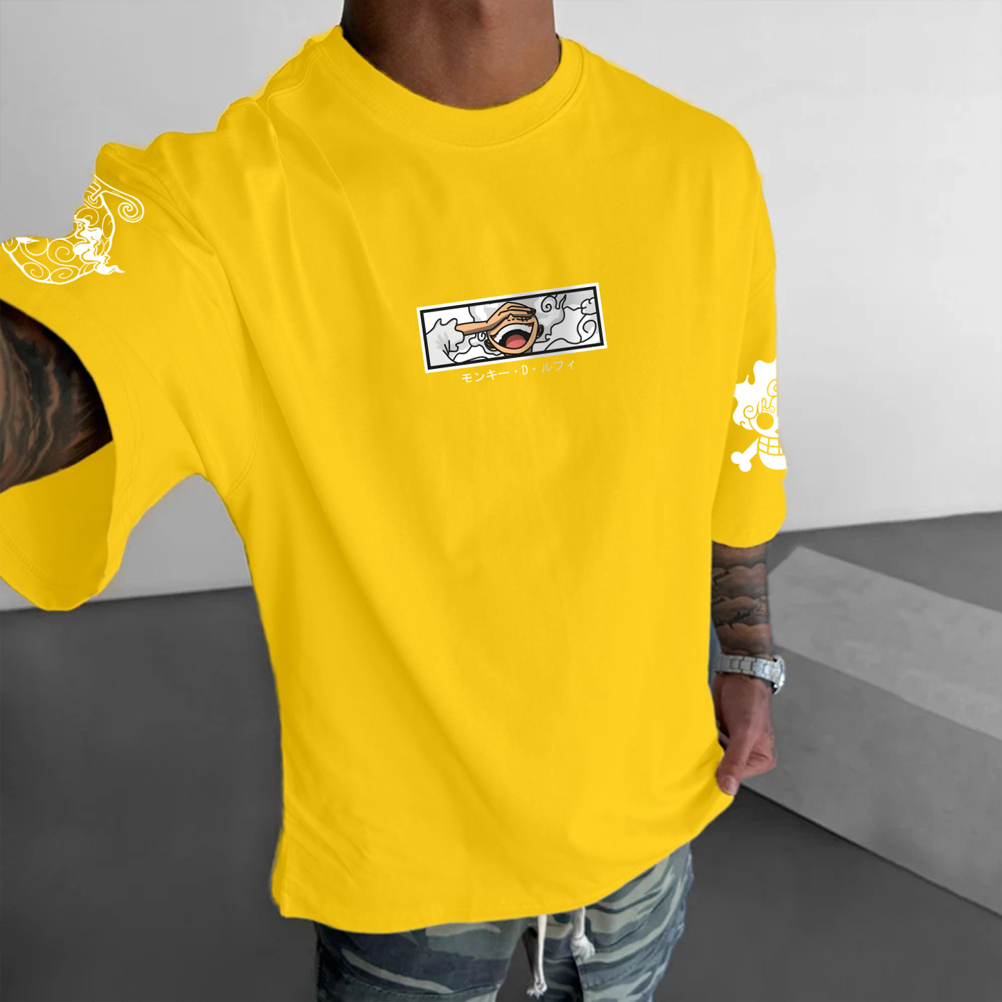 Unisex Fit Vintage T-Shirt丨Luffy Gear 5