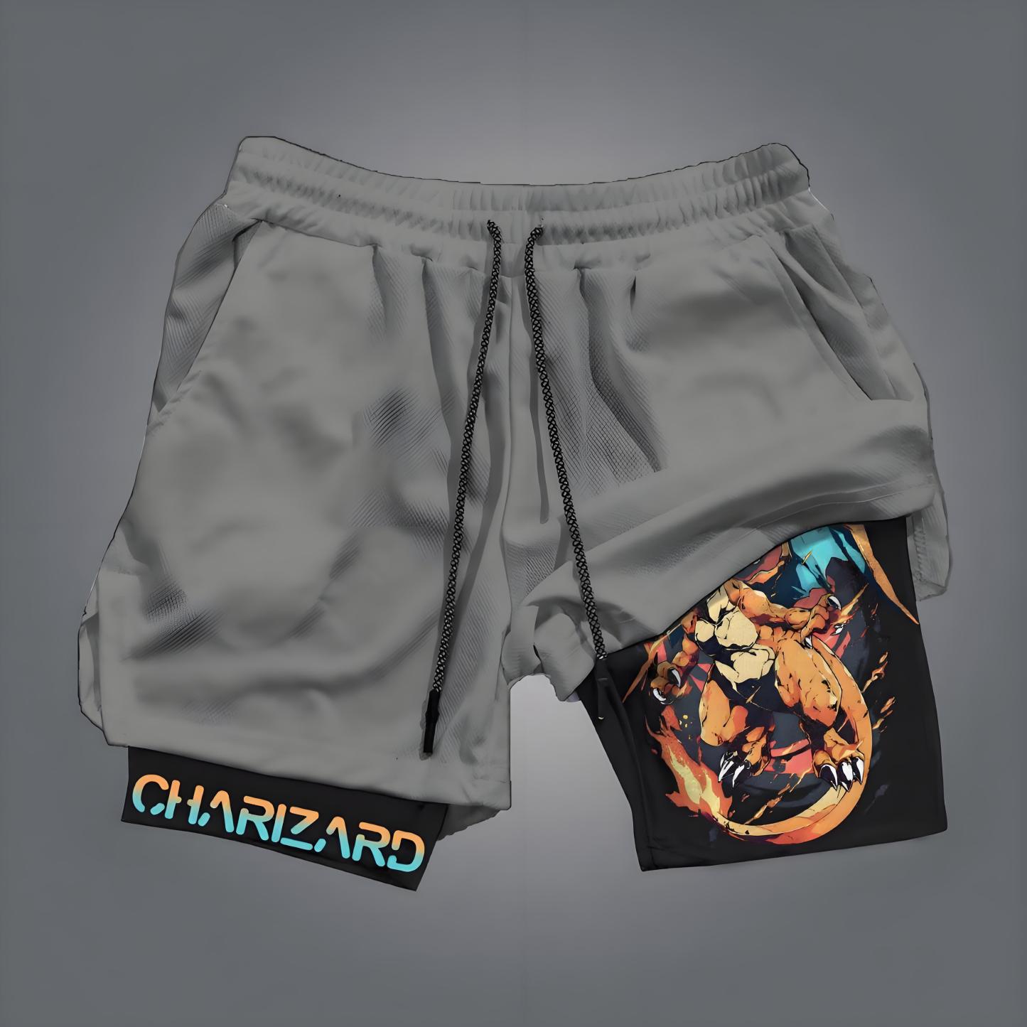 Unisex “Pokémon” Casual Anime Streetwear Shorts