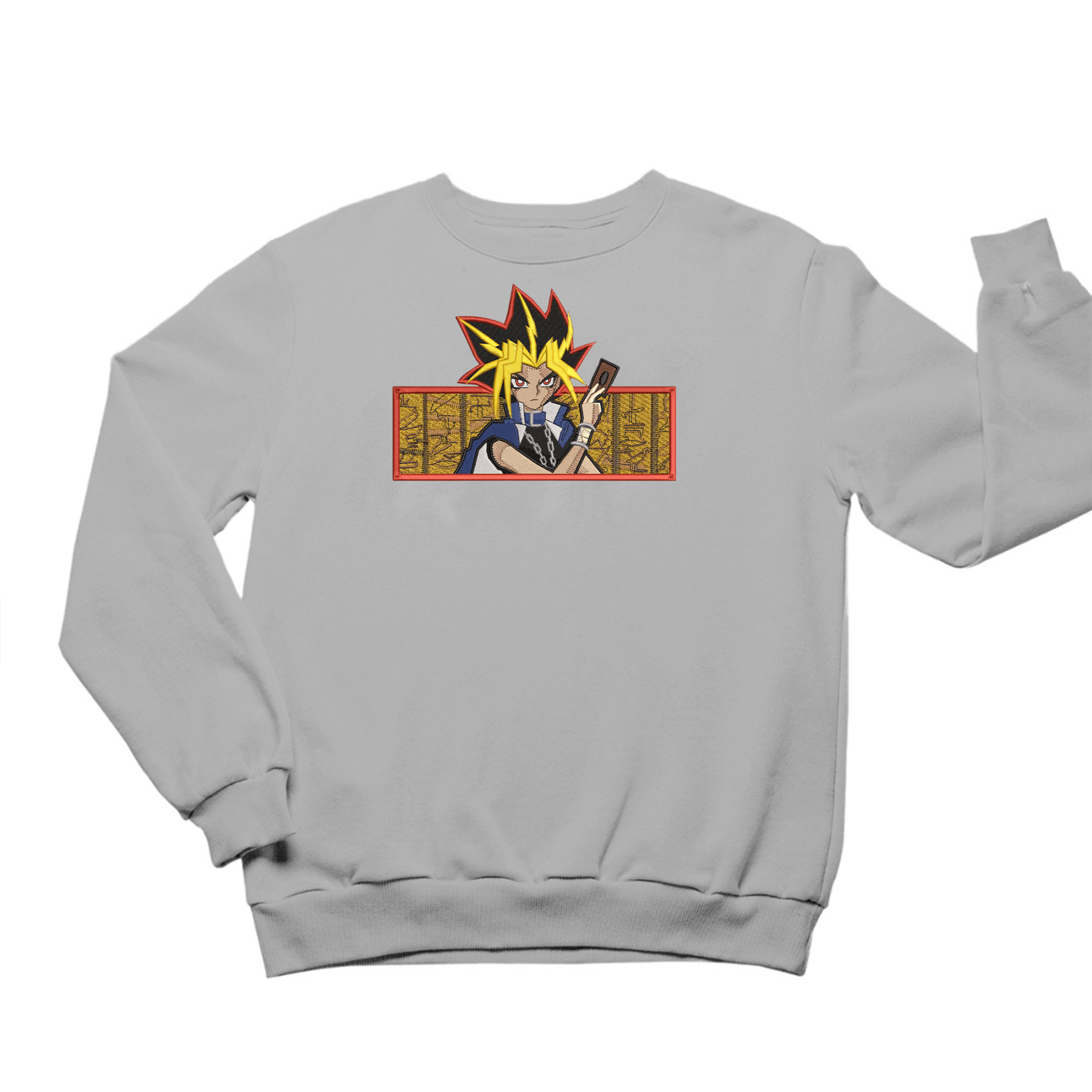 Unisex "Yu-Gi-Oh!" Anime Embroidered Top