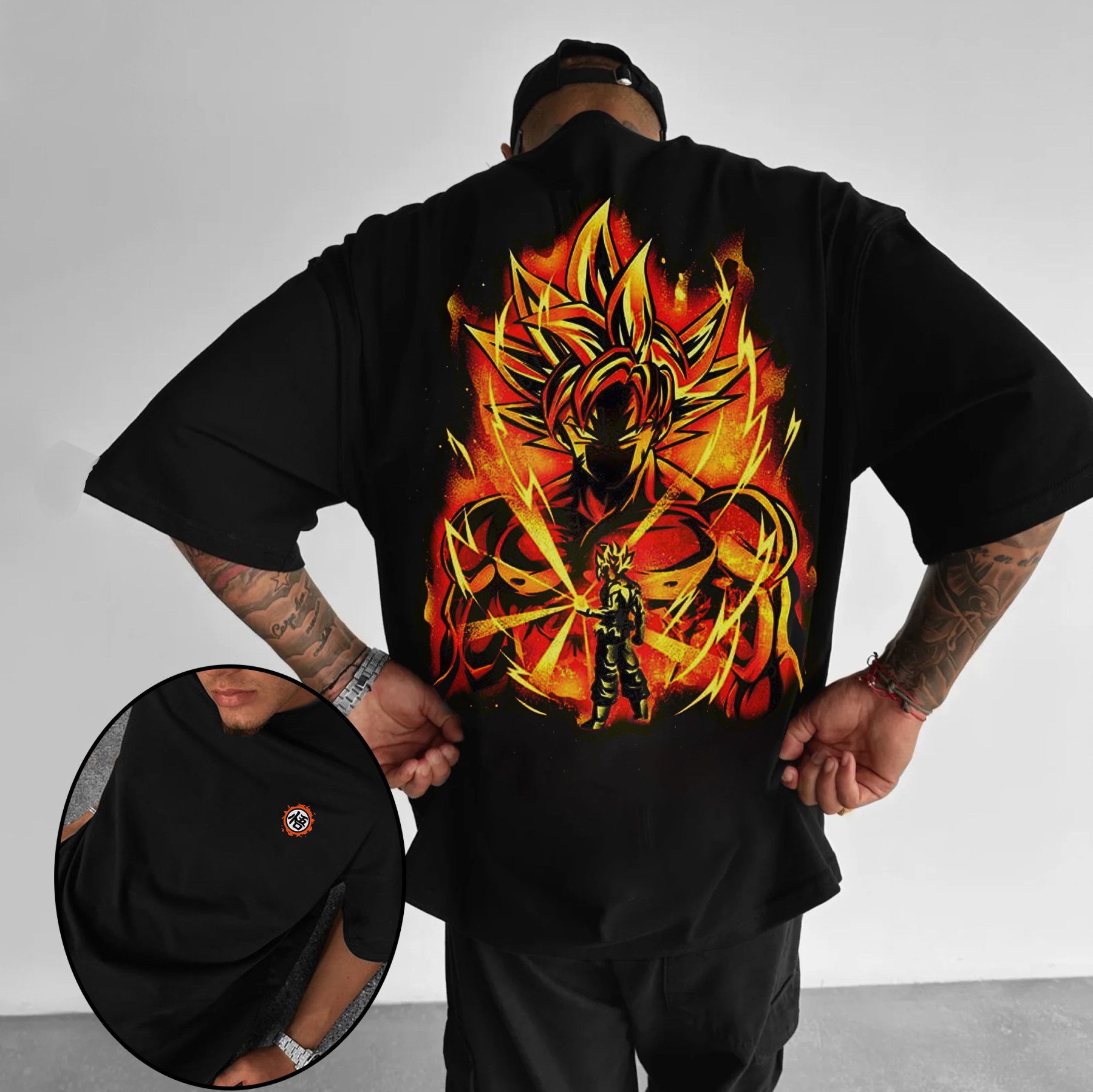 Unisex Oversized Printed T-shirt