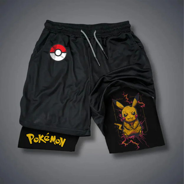 Unisex Casual Anime Streetwear Shorts