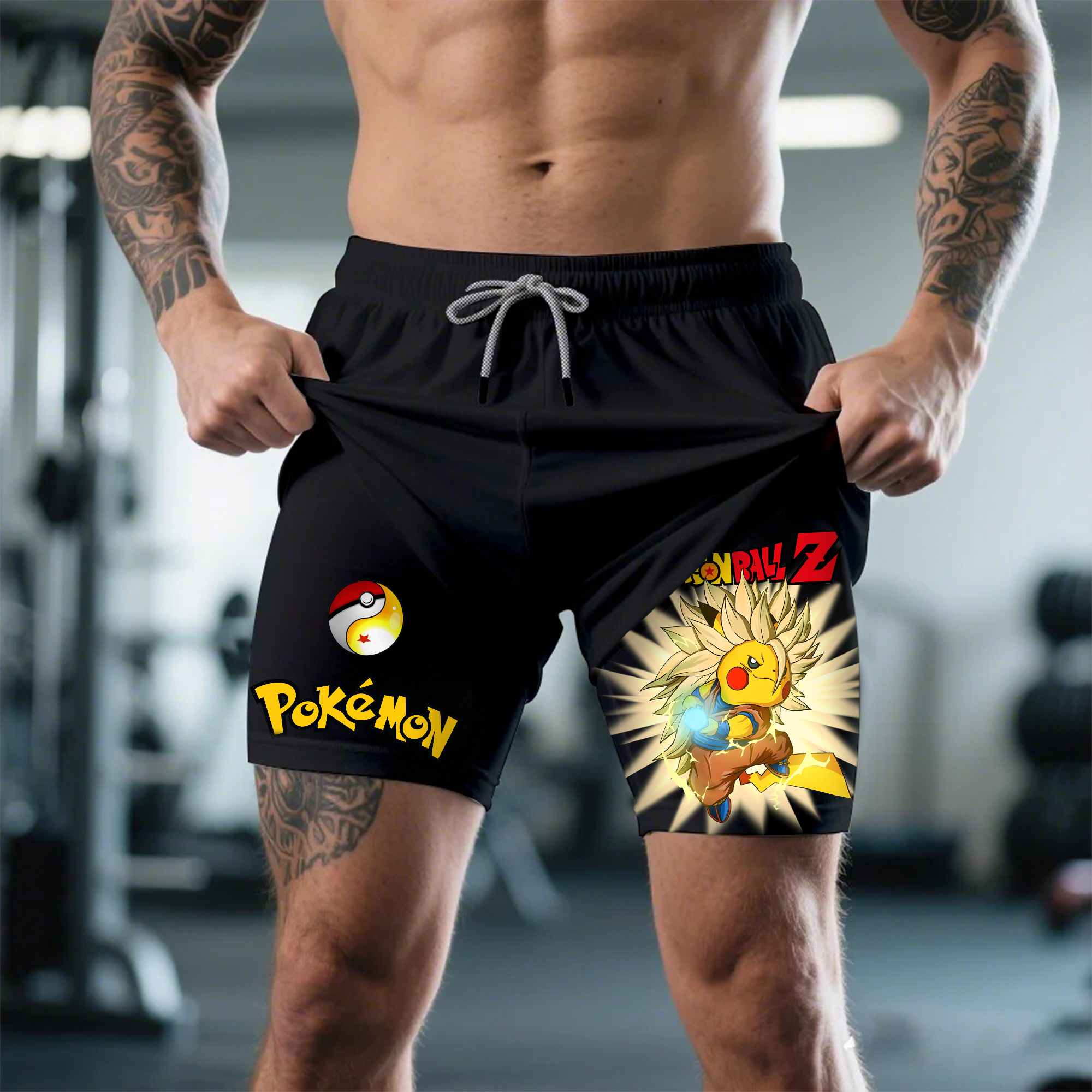 Unisex Casual Anime Streetwear Shorts 丨Pikachu X  -comicclothing