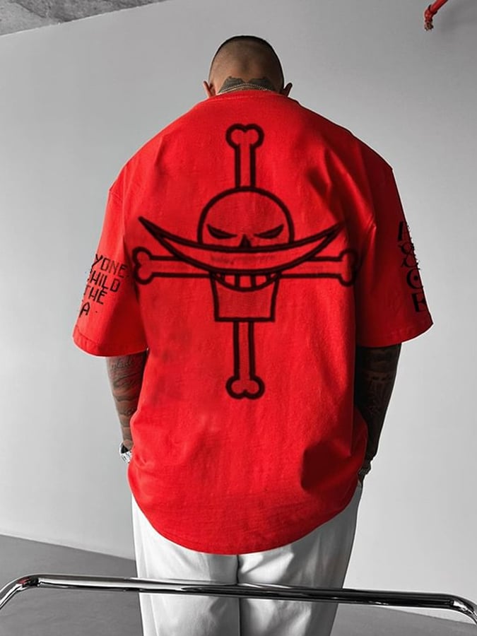 Unisex Anime Inspired Vintage T-Shirt