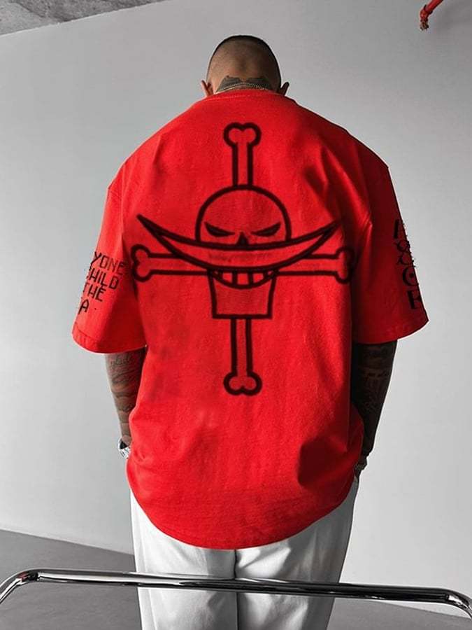 Unisex Anime Inspired Vintage T-Shirt