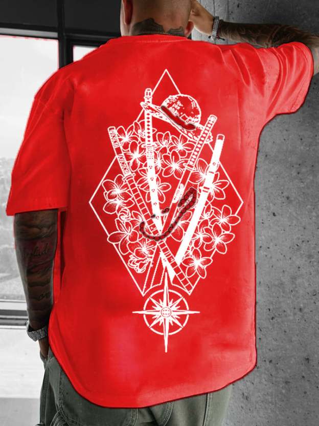 Unisex Anime Inspired Vintage T-Shirt