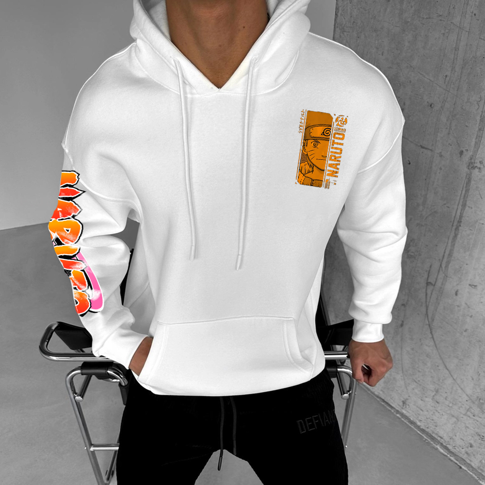 Oversized Unisex    Anime “Anime”  Print Hoodie-comicclothing