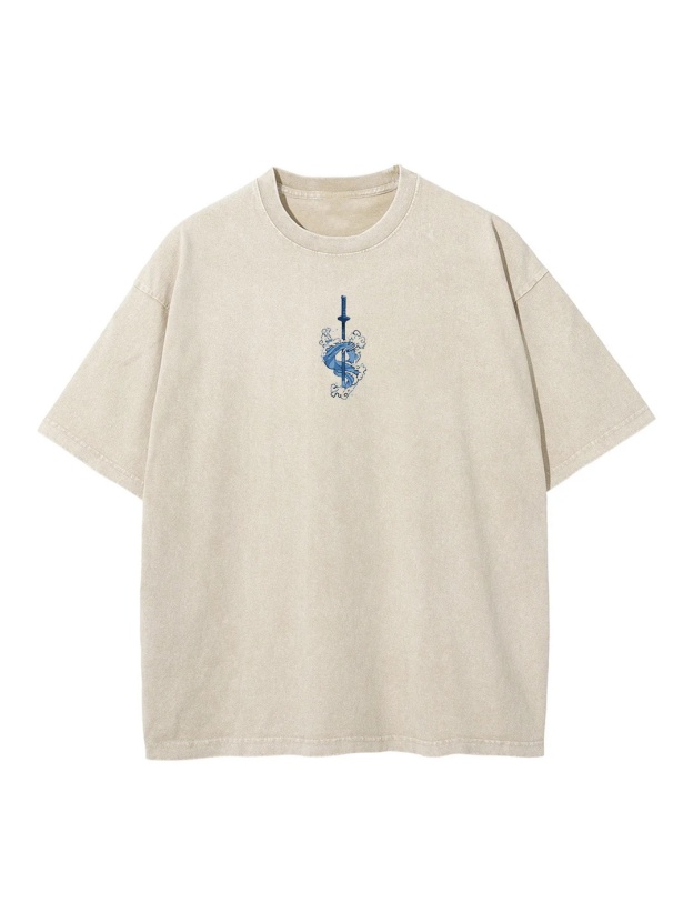 Vintage Washed Tee丨Demon Slayer-comicclothing