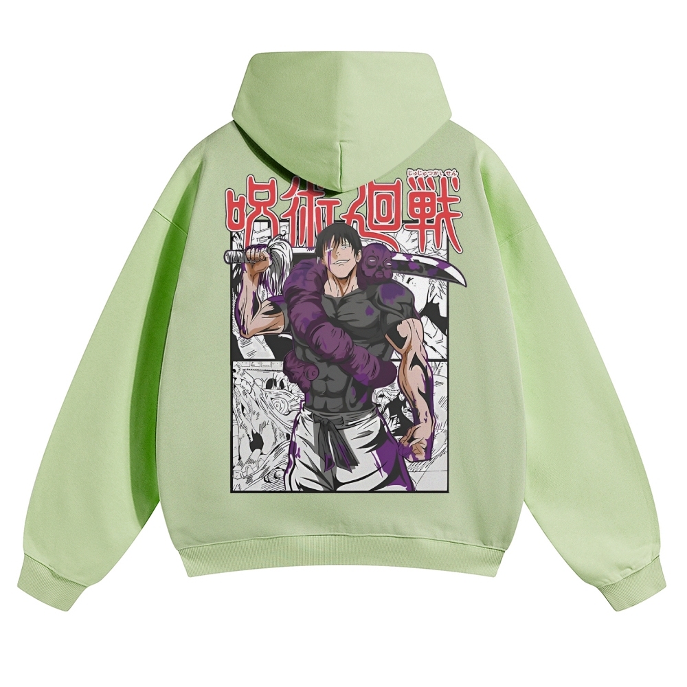 Unisex Casual Anime Print Hoodie