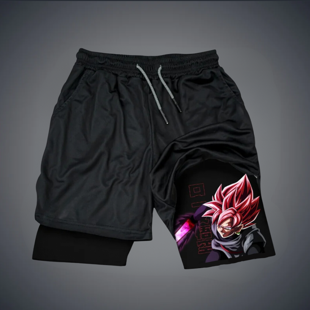 Casual Dragon Ball Goku Anime Printed Gym Shorts