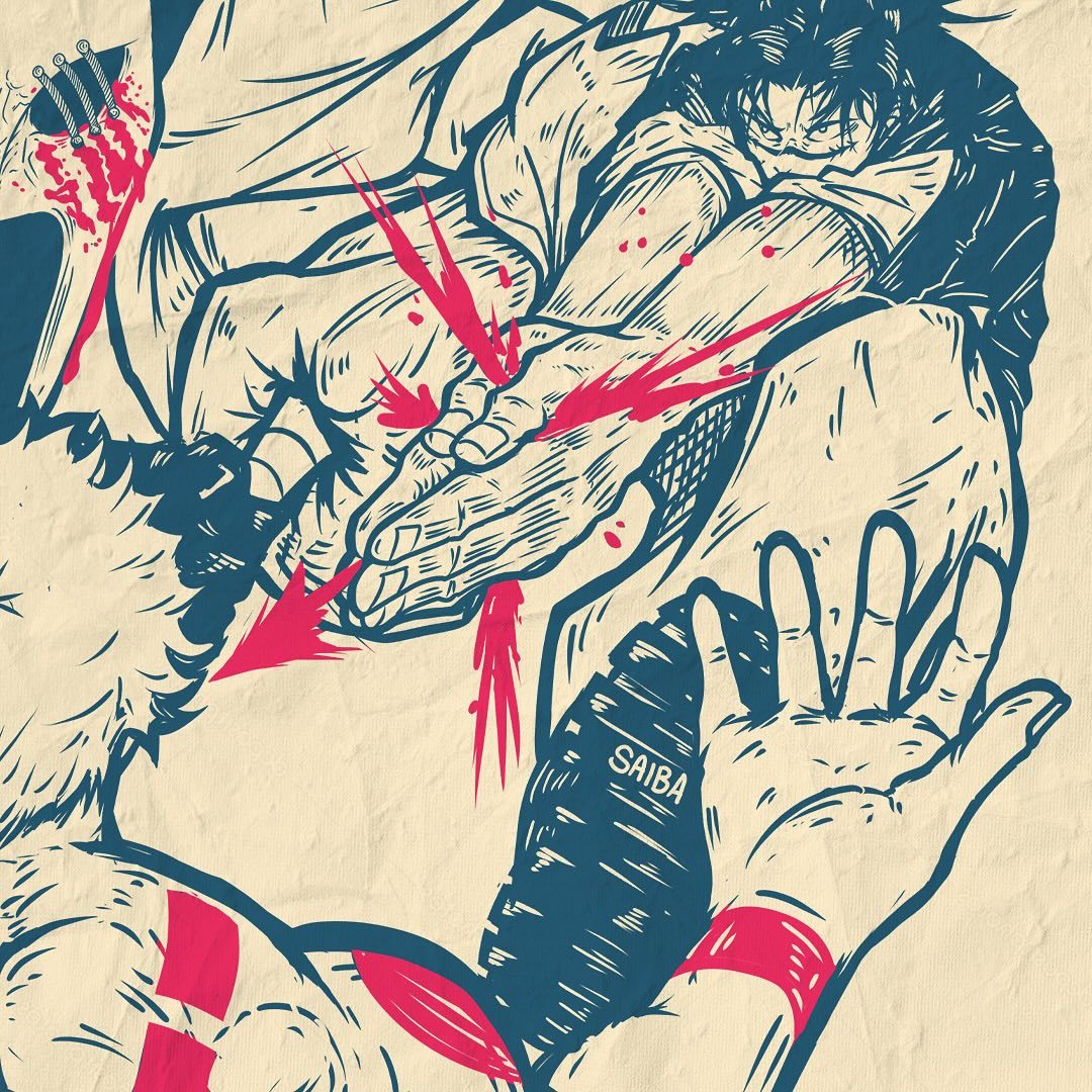 VINTAGE TEE丨BETTER CALL HIGURUMA T-SHIRT-JJK