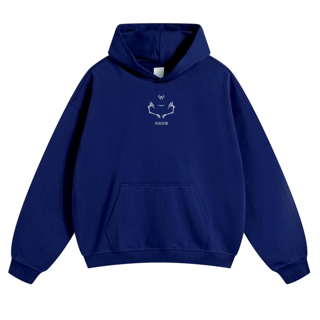 Unisex Casual Anime Print Hoodie