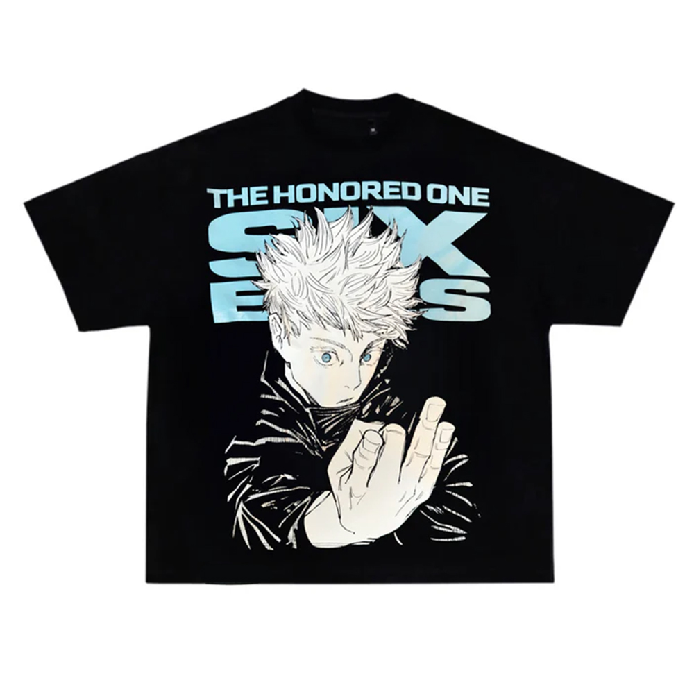 Casual Anima Design Short Sleeves T-shirt