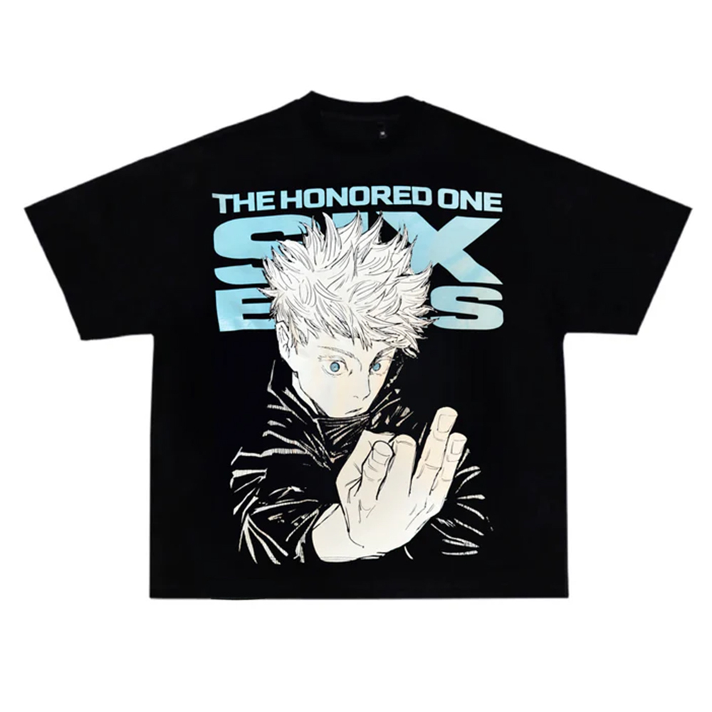 Casual Anima Design Short Sleeves T-shirt