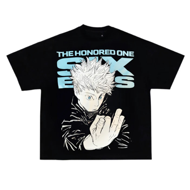 Casual Anima Design Short Sleeves T-shirt