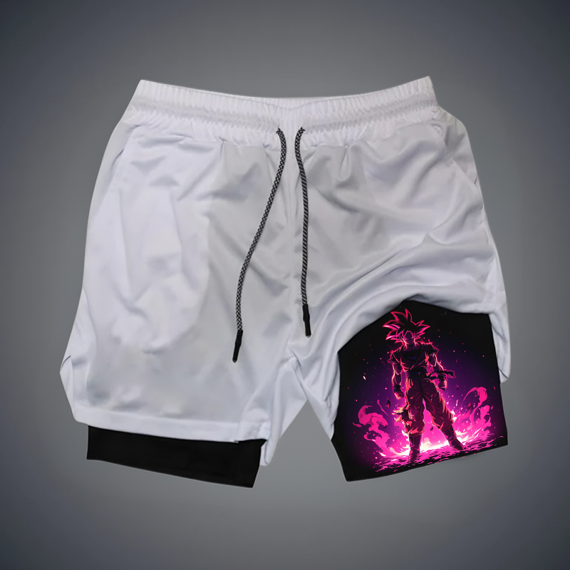 Unisex Casual Anime GOKU Gym Shorts