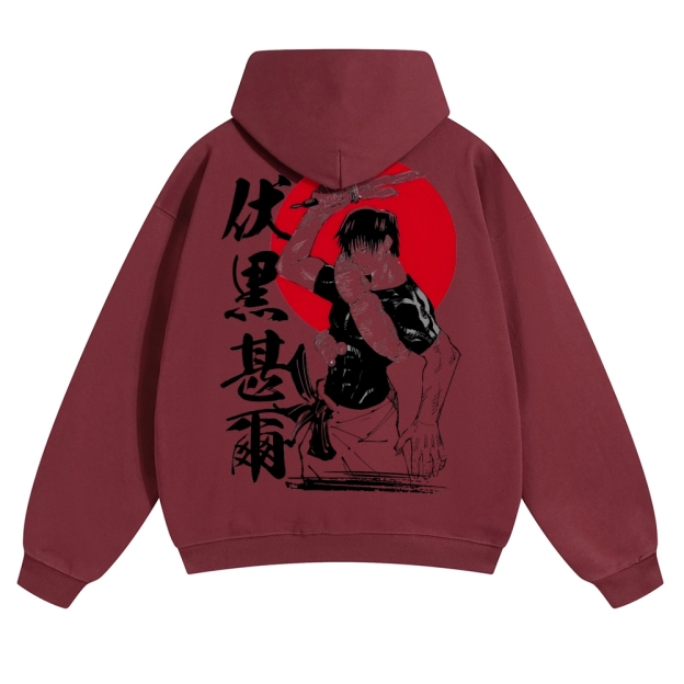 Unisex Casual Anime Print Hoodie