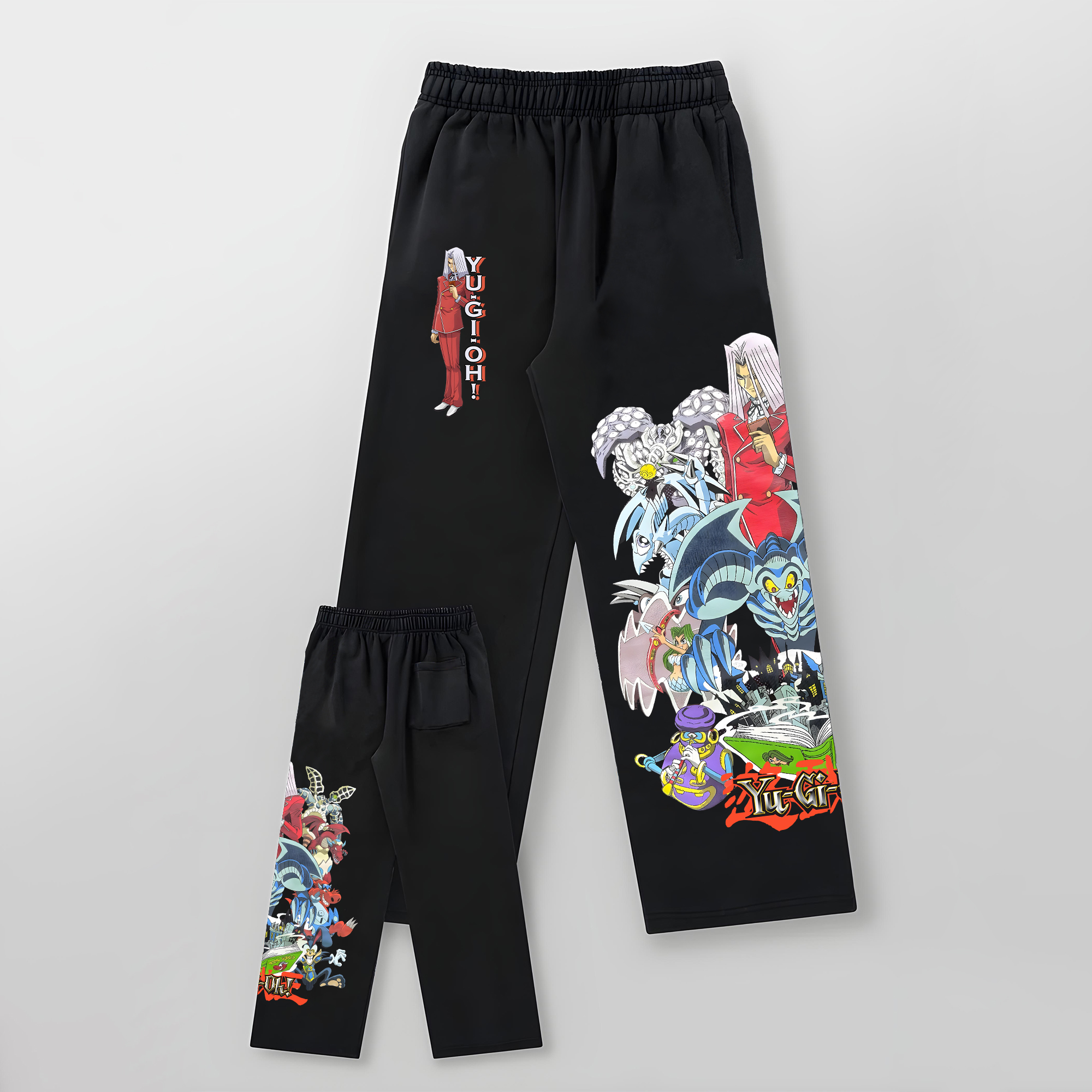 Unisex "Yu-Gi-Oh!" Game Anime Graphic Print Pants