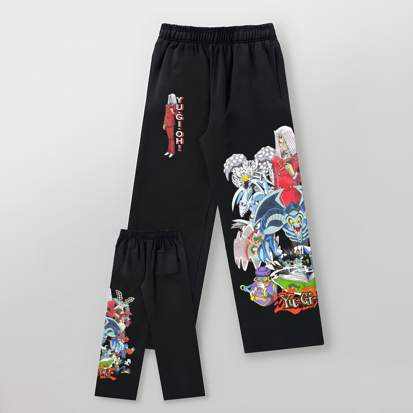 Unisex "Yu-Gi-Oh!" Game Anime Graphic Print Pants