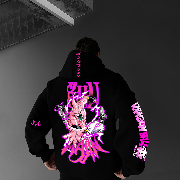 Unisex Anime Printed Casual Hoodie