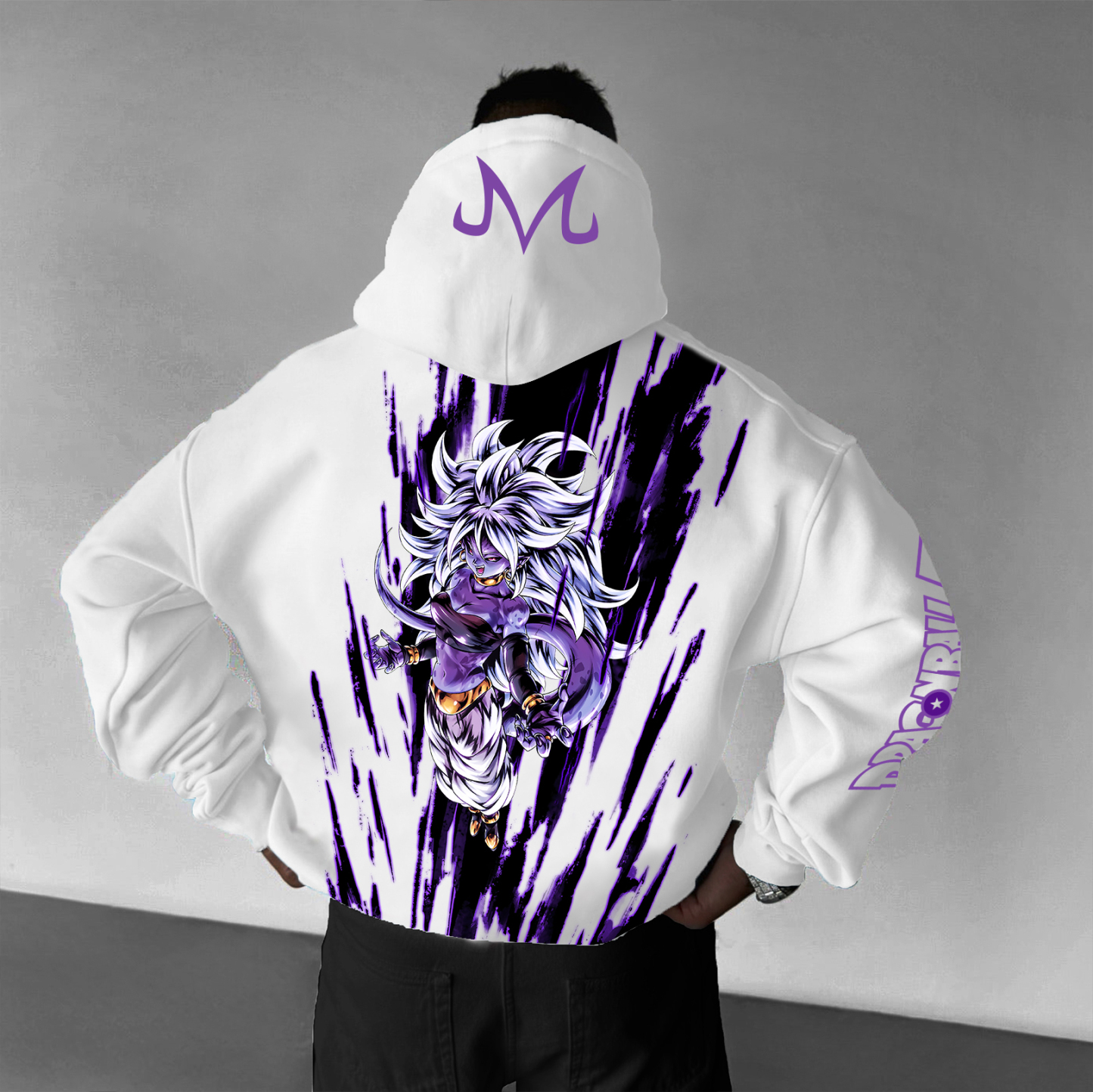 Unisex Anime Enthusiast Printed Oversized Hoodie