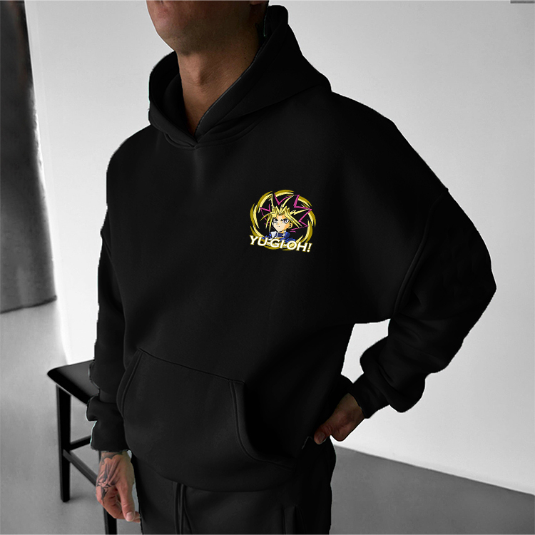Unisex "Yu-Gi-Oh!" Game Anime Graphic Print Hoodie