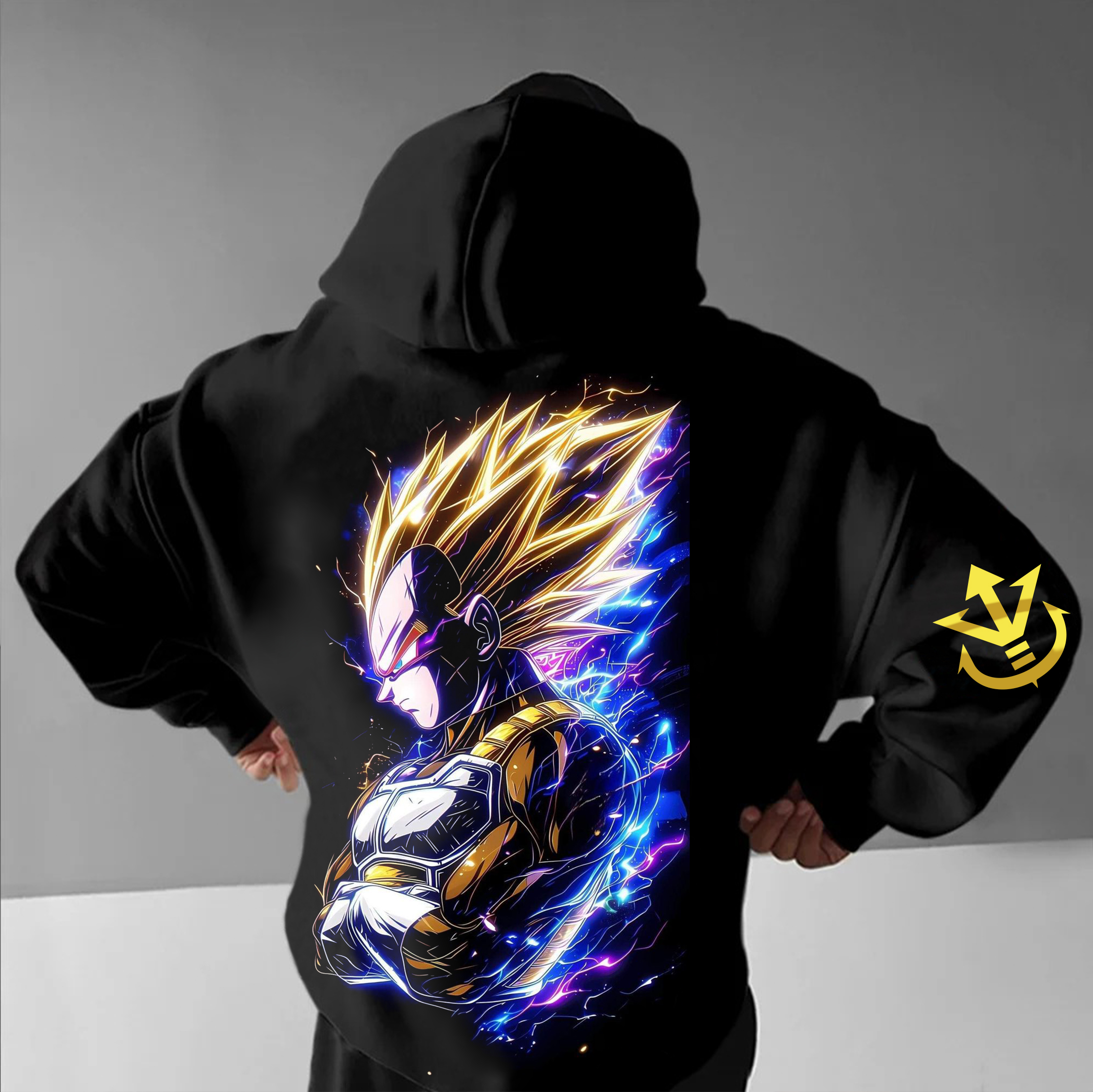 Unisex Anime Print  Casual Oversized Hoodie