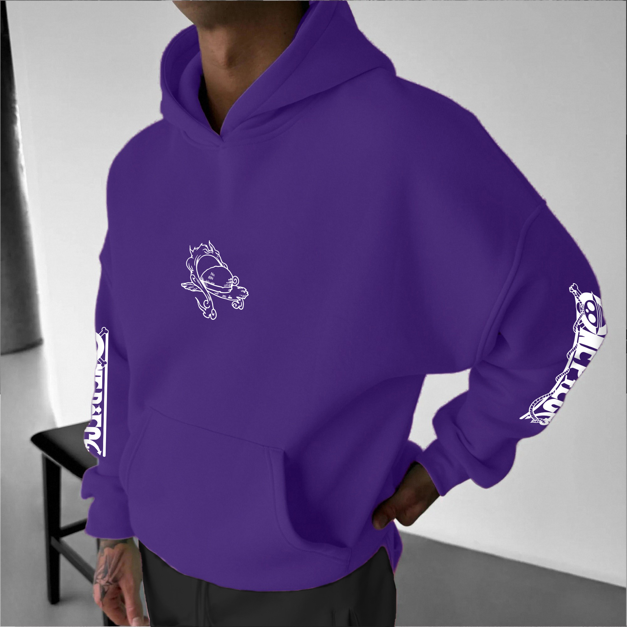 Unisex Vintage Hoodie丨Luffy Gear 5