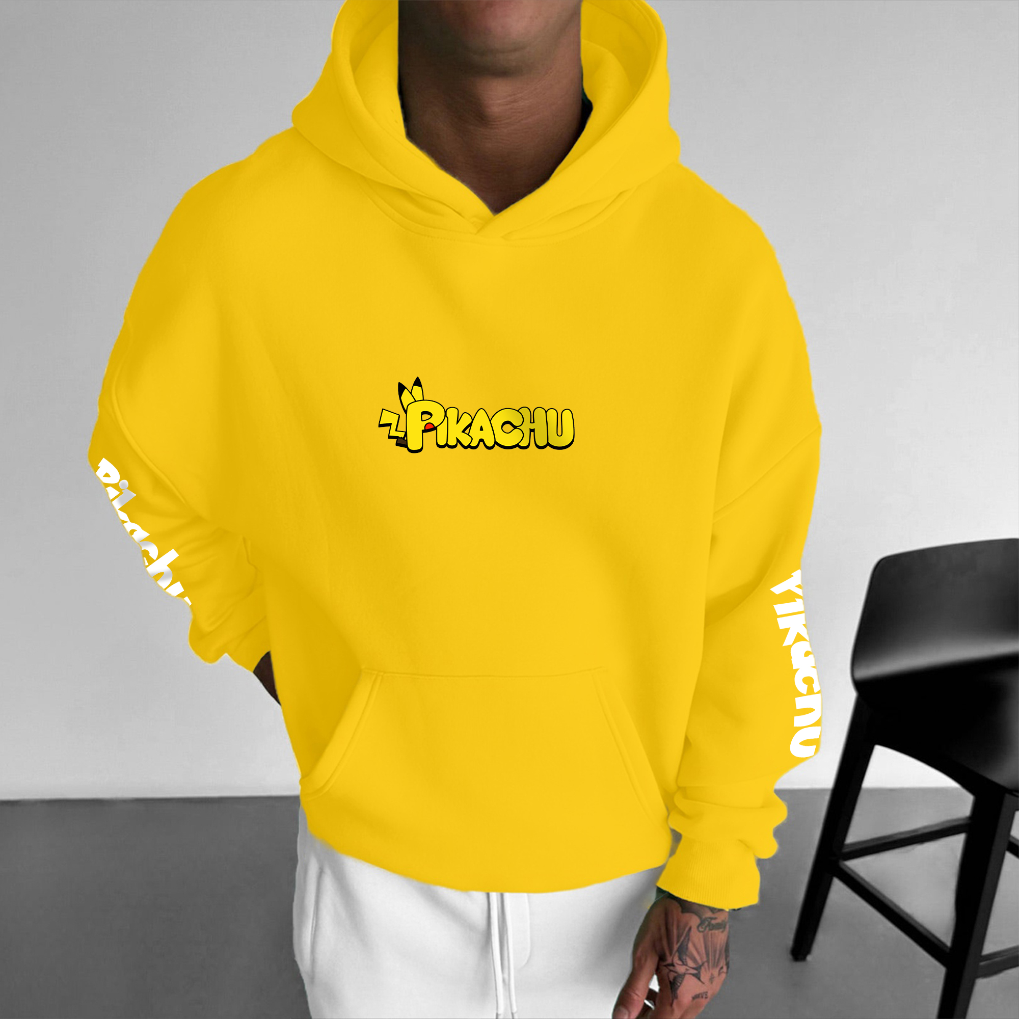 Unisex Vintage Hoodie丨Pikachu X Dragon Ball