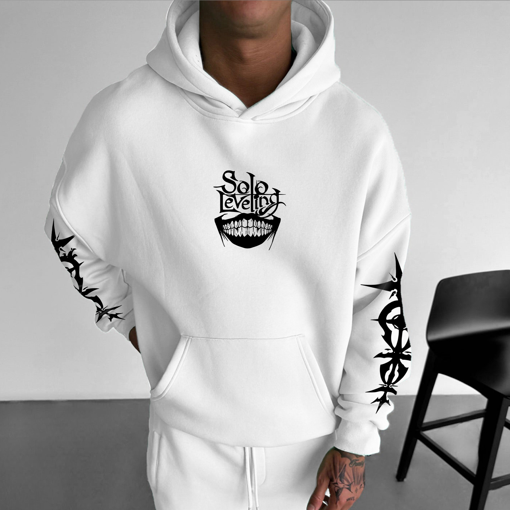 Unisex Anime Graphic Streetwear Vintage Hoodie
