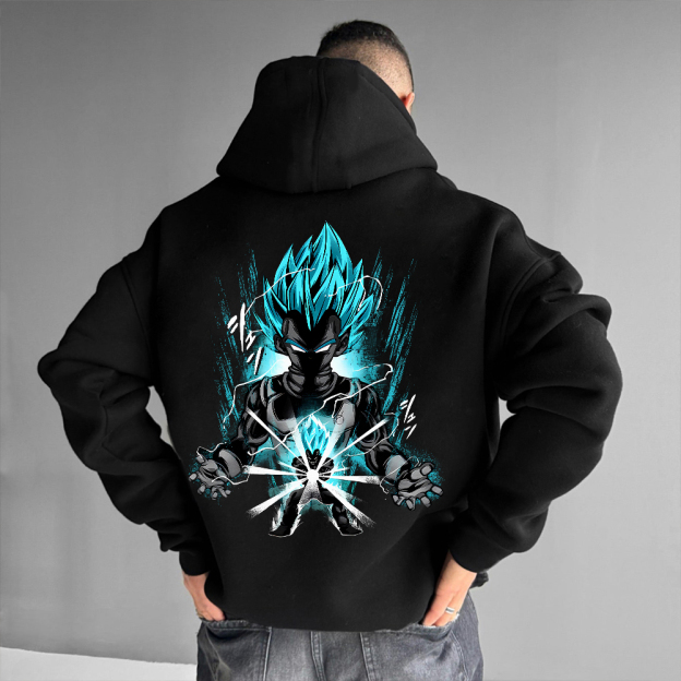 Unisex Anime Graphic Streetwear Vintage Hoodie