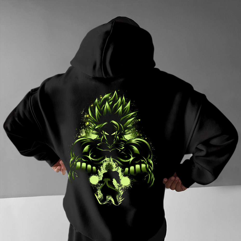 Unisex Anime BROLY Print Hoodie